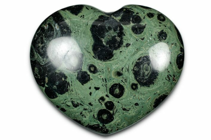 Polished Kambaba Jasper Heart - Madagascar #341730